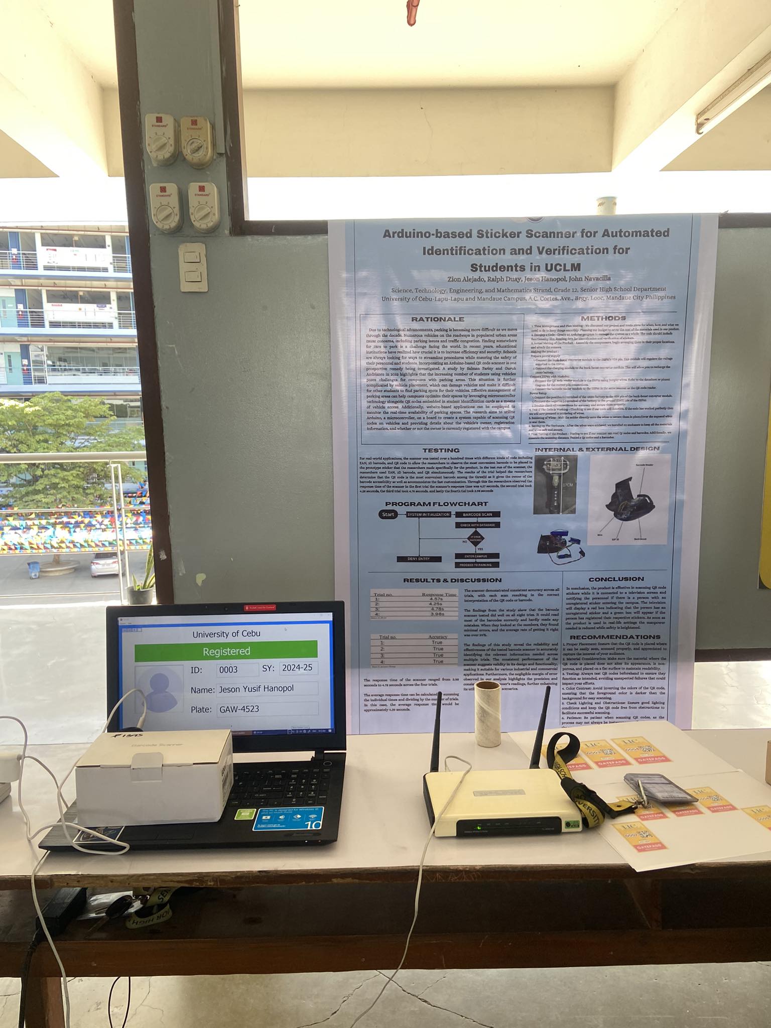 Arduino Based QR Code Scanner for Stickers 3